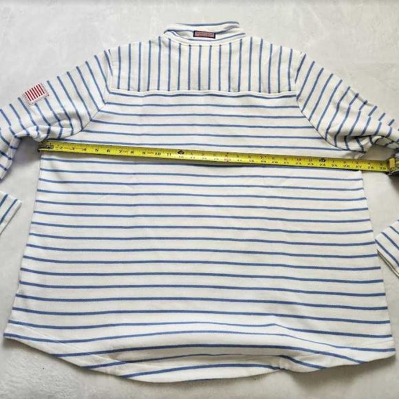 New women's M  XL Vineyard Vines Americana relaxed shep shirt pullover sweater - Picture 10 of 11